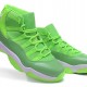 J11 Fluorescent Green Super for Women Air Jordan, Sneakers, Air Jordan 11 image