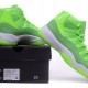 J11 Fluorescent Green Super for Women Air Jordan, Sneakers, Air Jordan 11 image