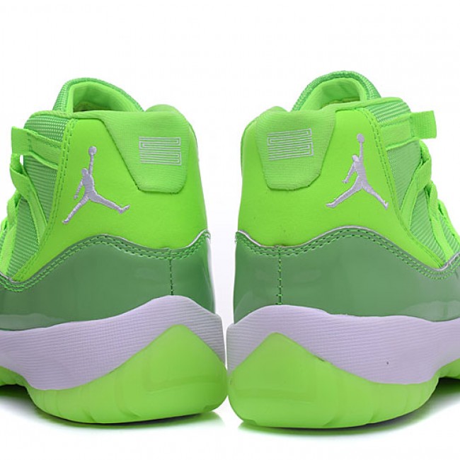 J11 Fluorescent Green Super for Women Air Jordan, Sneakers, Air Jordan 11 image