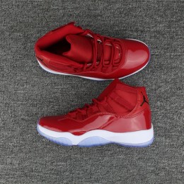 JORDAN11 Red Sneakers Women and Men Retro 11