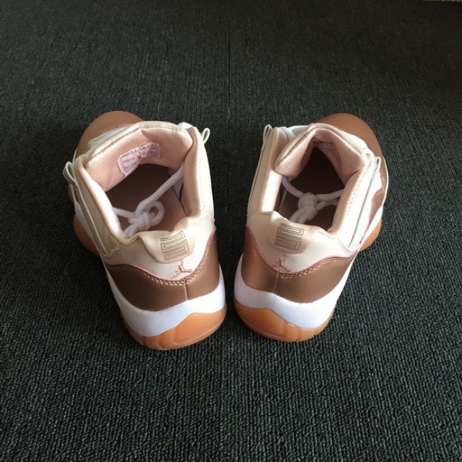 Authentic Ship soon Air Jordan 11 Low Rose Gold Women's shoes for Women