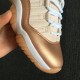 Authentic Ship soon Air Jordan 11 Low Rose Gold Women's shoes for Women