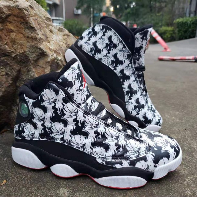 Original Eye-Catching Air Jordan 13 3M Basketball Shoes-Sizes for Men