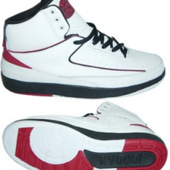 Air Jordan 2 aj2 AJ 2 Jordan 2 Generation White Black Red perfect edition