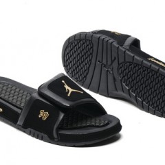 Air Jordan 2  Slipper Black Gold Men for Men