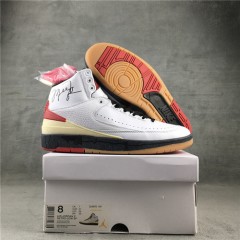 AJ 2 White Red High Gang Deconstruction OW Co-signed 39-46 Off White x Air Jordan2 Low DJ4375-101
