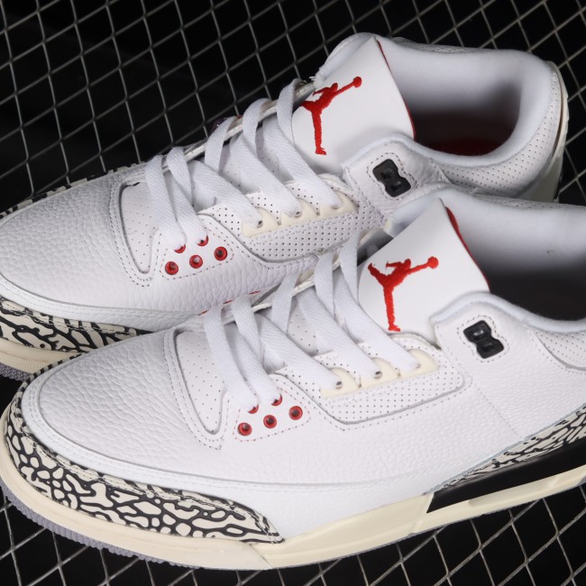 Top replicas Air Jordan 3 White Cement Reimagined Men Jordan Sneakers Wholesale