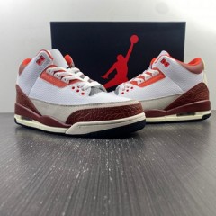 Authentic Grade Air Jordan 3 GS MarstoneWhite Orange DV7028-108