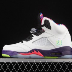 AIR JORDAN 5 RETRO ALTERNATE BEL-AIR WHITE COURT PURPLE RACER PINK GHOST GREEN DB3335-100