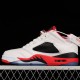 Authentic AIR JORDAN 5 RETRO LOW GS FIRE RED 2016 WHITE FIRE RED BLACK 314338-101