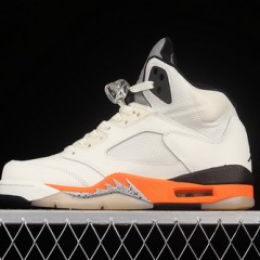 AIR JORDAN 5 RETRO SHATTERED BACKBOARD SAIL ORANGE BLAZE METALLIC SILVER BLACK DC1060-100