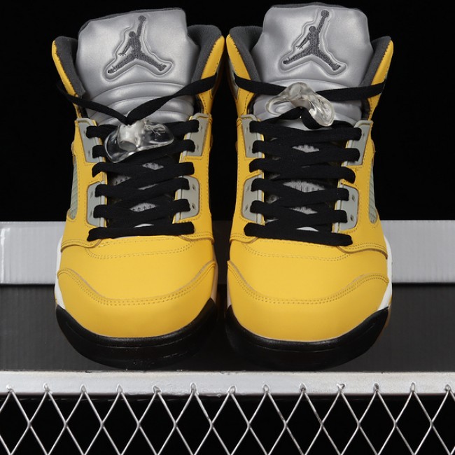 AIR JORDAN 5 TOKYO 23 VARSITY MAIZE ANTHRACITE-WOLF GREY-BLACK 454783-701 image