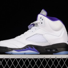 AIR JORDAN 5 WHITE DARK CONCORD-BLACK DD0587-141