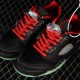 Close look CLOT X AIR JORDAN 5 RETRO LOW JADE BLACK CLASSIC JADE FIRE RED METALLIC SILVER DM4640-036