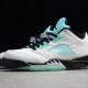 GZ AIR JORDAN 5 ISLAND GREEN WHITE BLACK BLUE CN2932-100 Air Jordan, Sneakers, Air Jordan 5 image