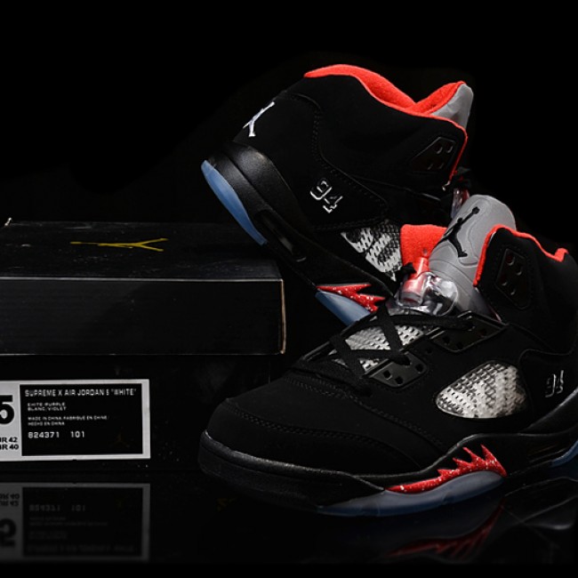 Jordan 5 X SUP New Released AJ retro Sneakers Air Jordan, Sneakers, Air Jordan 5 image