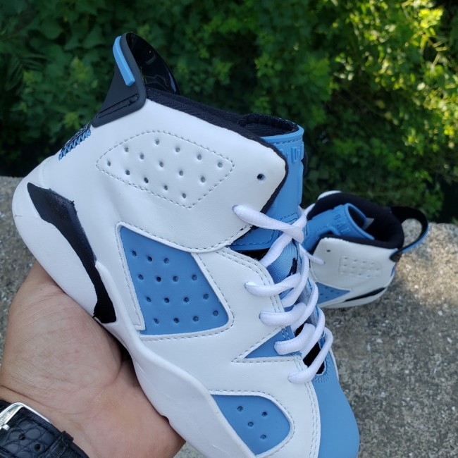 Top replicas Air Jordan 6 Low University Blue Sneakers in Sizes 