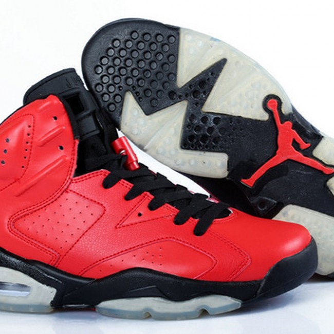 Original Air Jordan 6 Retro Black Infrared Sneakers in Sizes for Women and Men