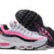 Authentic Girls' Exclusive Color Collection Nike wmns air max 95 essential Air Cushion Retro Jogging Versatile Shoe Pink White Black 74976-065 for Women
