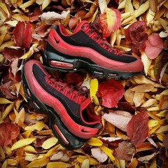 Nike Air Max 95 Essential Black Red 749766-600 for Men