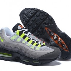 Nike Air Max 95 OG QS BLACK SAFETY ORANGE VOLT 810374-078 36-46