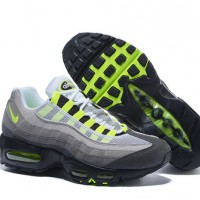 Nike WMNS Air Max 95 Essential Air Cushion Retro Jogging Versatile Shoe Grey Green Black 554970-07 36-46