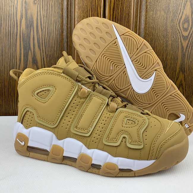 Nike Air More Uptempo PRM Wheat AA4060-200 36-45 Sneakers, Nike, Air More Uptempo image