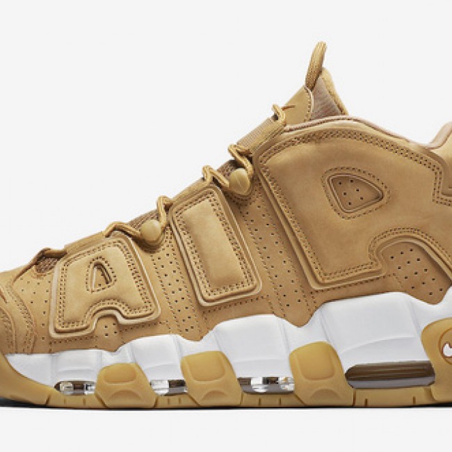 Nike Air More Uptempo PRM Wheat AA4060-200 36-45 Sneakers, Nike, Air More Uptempo image