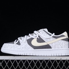 Dunk Low ESS Reversed Cashew Flower Micro Industrial Custom Deconstructed Strap Casual Board Shoe DJ9955-100