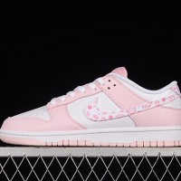 Dunk Low Pink Paisley Cherry Blossom Pink Nike SB Low Top Sports Casual Shoe FD1449-100