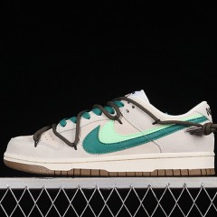 Nike SB Dunk Low 85 Light Green Double Hook Lace Deconstructed Nike SB Low Top Sports Casual Shoes DO9457-100