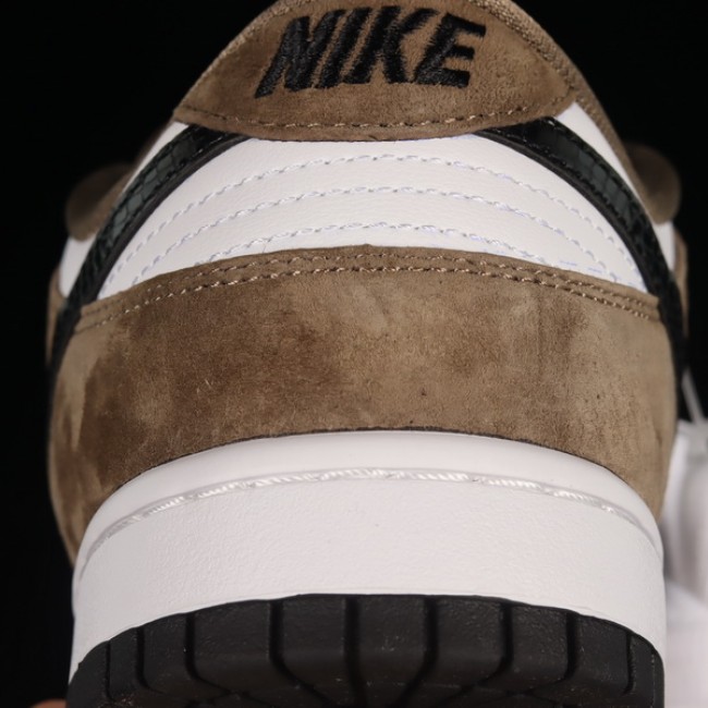 Nike SB Dunk Low Pro Trail End Brown Suede Brown White Black Snake Nike SB Dunk Series Low Top Casual Sports Skateboarding Shoe 304292-102 image