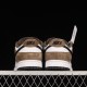 Nike SB Dunk Low Pro Trail End Brown Suede Brown White Black Snake Nike SB Dunk Series Low Top Casual Sports Skateboarding Shoe 304292-102 image