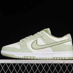 Nike SB Dunk Low Wool White Green Nike SB Low Top Sports Casual Shoes DQ7579-300