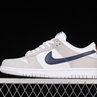 Sexually priced Nike SB Dunk Low Black and White Blue Nike SB Low Top Sports Casual Shoes FJ4227-001