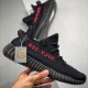 [CP9652]-[OG YEEZY BOOST 350 V2 CORE BLACK CORE BLACK RED]-[UNISEX36-48] Sneakers, Yeezy, YEEZY BOOST 350 V2 image