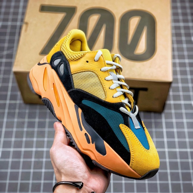 AAA [REAL BOOST YEEZY BOOST 700 SUN YELLOW CORE BLACK GREEN-ORANGE]-[WOMAN36-39]-[MAN40-48]